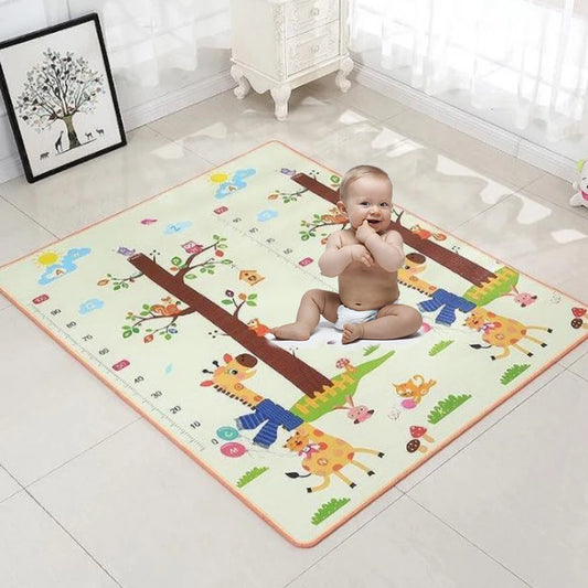 Tapis de Jeu Bébé 120x90cm – Tapis d’Éveil Antidérapant