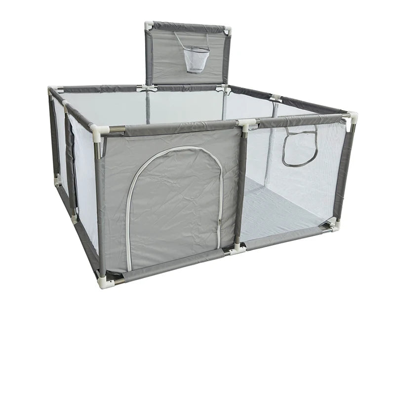 Parc Bébé avec Panier de Basket  128 x 128 cm – FunPlay™